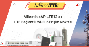 Mikrotik cAP LTE12 ax: LTE Bağlantılı Wi-Fi 6 Erişim Noktası ile Hızlı ve Güvenli Ağ Yönetimi