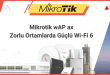 Mikrotik wAP ax: Zorlu Ortamlarda Güçlü Wi-Fi 6